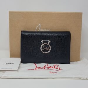 CHRISTIAN LOUBOUTIN Rubylou Leather Trifold Wallet